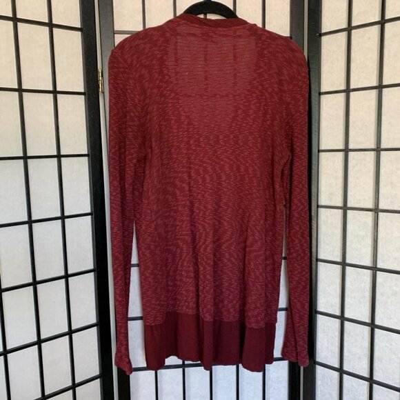 Anthropologie V-Neck Long Sleeves Top Red Small - Picture 4 of 7